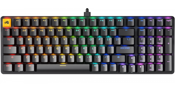 GLORIOUS GMMK 2 96% KEYBOARD - BAREBONES - BLACK